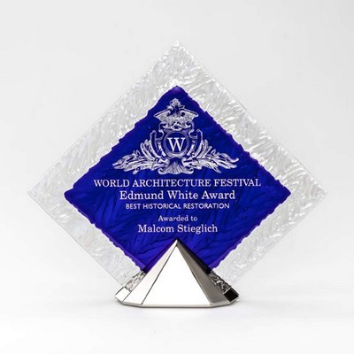 Paragon Award - Blue/Silver 11" Wide