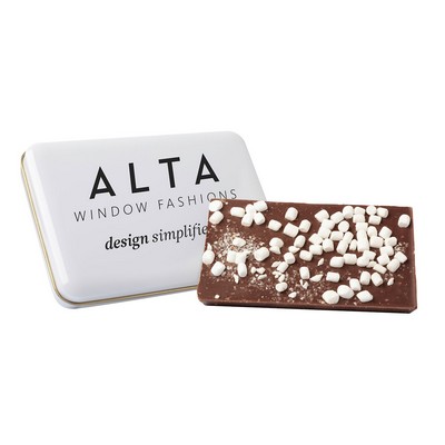 Milk Chocolate & Dehydrated Marshmallow Bark Tin