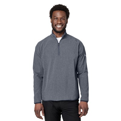 PUMA GOLF Men's Coastal Woven Quarter-Zip