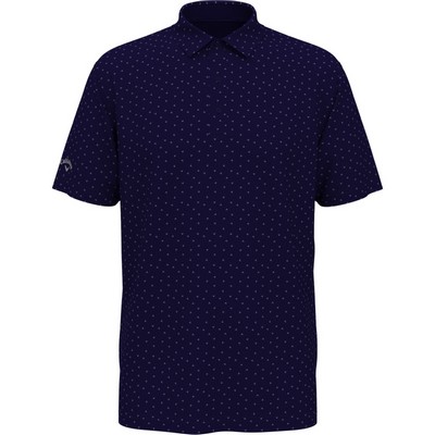 Callaway Micro Chev Print Polo