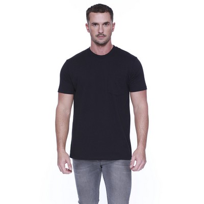 STAR TEE Men's CVC Pocket T-Shirt