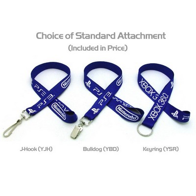 Silkscreened Flat Lanyard w/ 1-Day Rush Service