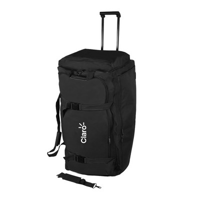 38" Rolling Duffel Bag w/Pull Up Handle