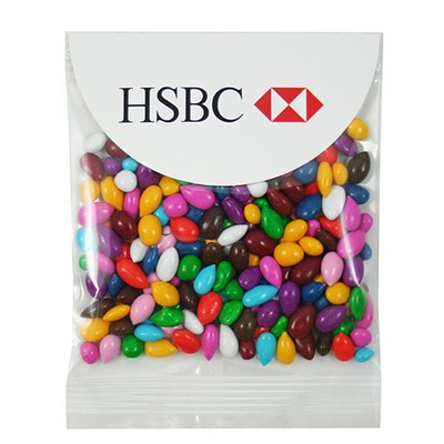 Chocolate Covered Sunflower Seed Gemmies® in Header Bag (1 0z.)