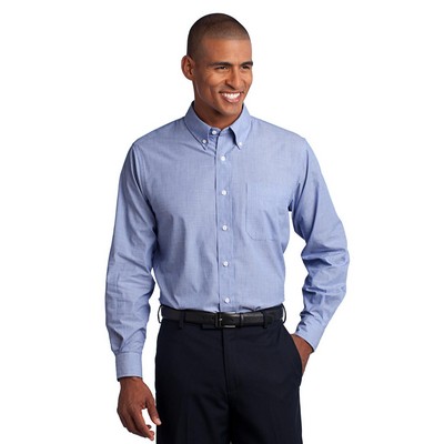 Port Authority® Crosshatch Easy Care Shirt