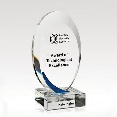 Stellar Distinction Crystal Award 9"