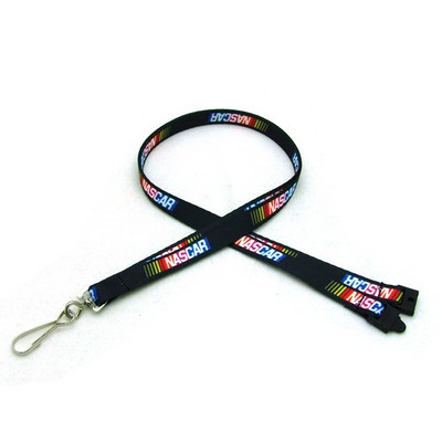 3/8" Digitally Sublimated Lanyard w/ Sew on Breakaway