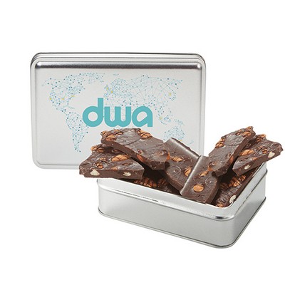 Gift Tin w/ Almond Delight Bark (6 Oz.)