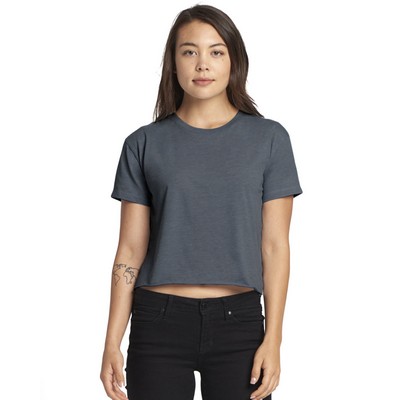 NEXT LEVEL APPAREL Ladies' Festival Cali Crop T-Shirt