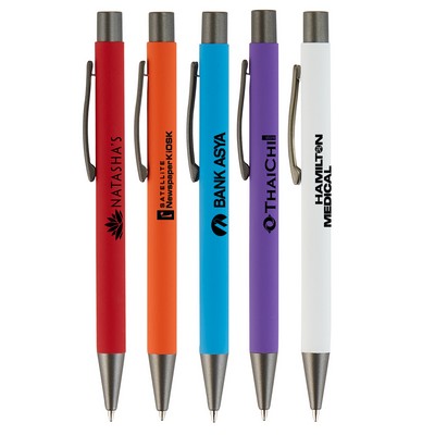 Sorrento Velvet-Touch Aluminum Pen