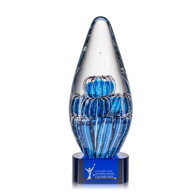 Contempo Award on Blue Base - 11" High