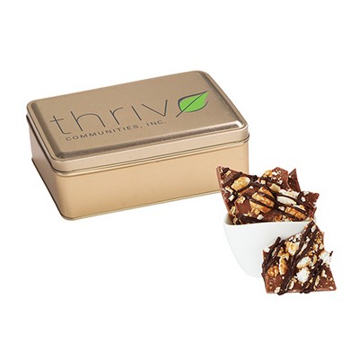 Gift Tin w/ Caramel Crunch Bark (6 Oz.)