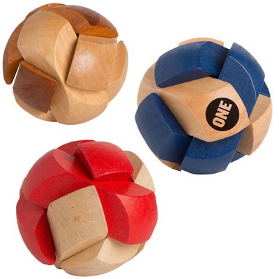 Soccer Ball Wooden Puzzle