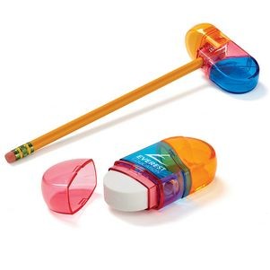 Twister 2-in-1 Pencil Sharpener w/Eraser