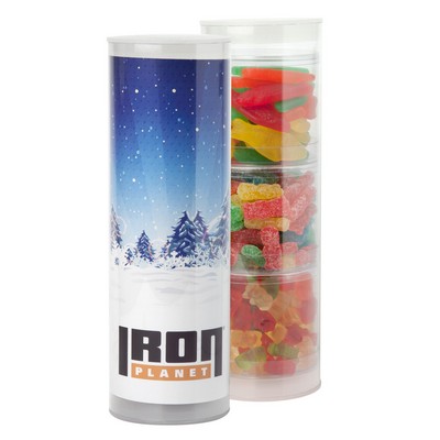 3 Piece Gift Tube w/Gummy Candy