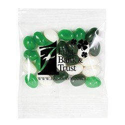 Irish Blessing Bag - Promo Snax - Jelly Belly Jelly Beans (1 Oz.)