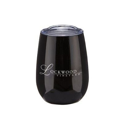 Vino Stainless Steel Stemless Wine Glass