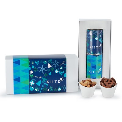 2 Way 4 inch Snack Tube Gift Set