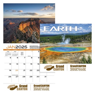 Earth Appointment Calendar - Stapled