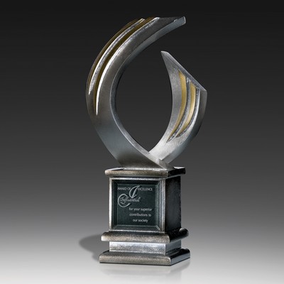 Vector Silver & Gold Award 16"