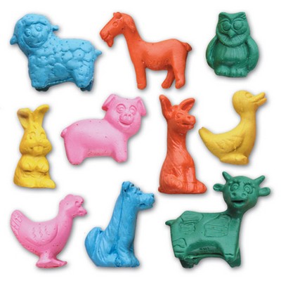 Jr. Farm Animal Stock Shape Eraser