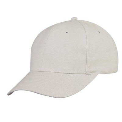 Low Crown Unconstructed 6 Panel Lightweight Brushed Cotton Twill Cap