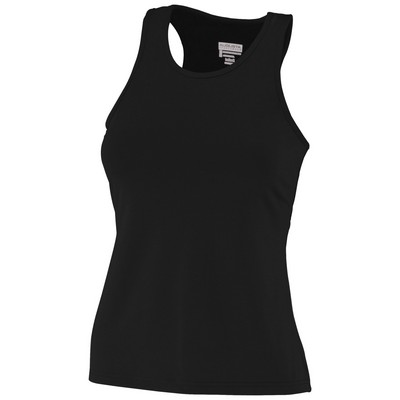 Augusta Sportswear Girls Poly/Spandex Solid Racerback Tank