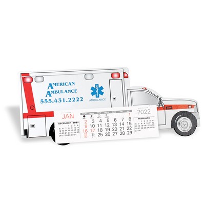 Emergency Squad Ambulance Standard Truck Calendar