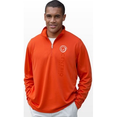 Vansport Mesh -Zip Tech Pullover Shirt