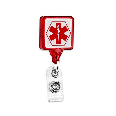 Mini-Bak® Square Badge Retractor