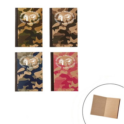 Mini Camouflage Notebook