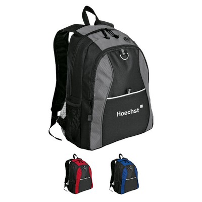 Port Authority® Contrast Honeycomb Backpack