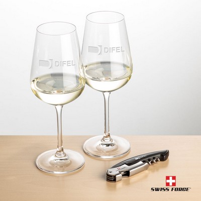 Swiss Force® Opener & 2 Laurent Wine - Black