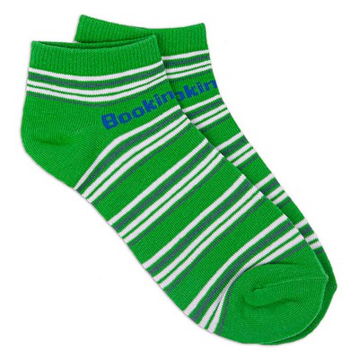 Soft Non-Slip Jacquard Grip Socks (11-12 Weeks Ocean)