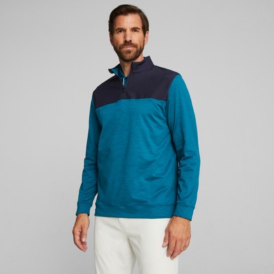 Puma Cloudspun Colorblock Quarter Zip