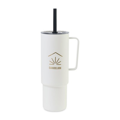 MiiR® All Day Straw Cup - 32 Oz. - White Powder