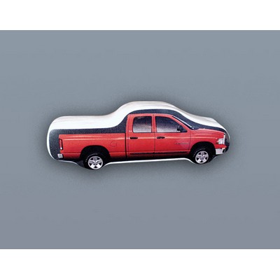 Compressed 2D Pickup Truck Shape 100% Cotton T-Shirt