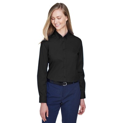 CORE 365 Ladies' Operate Long-Sleeve Twill Shirt