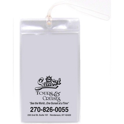 Cruise Vinyl Luggage Tag