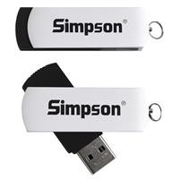 Bradford Metal USB Drive (64 MB)