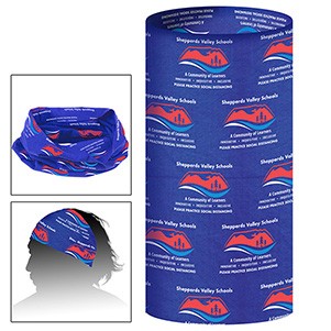 "Vinny OC" Full Color Sublimation Import Air Ship 2-Ply Multi-Functional Gaiter, Tubular Head And Ne