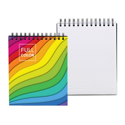 Full Color Spiral Jotter ( 7" x 9" )