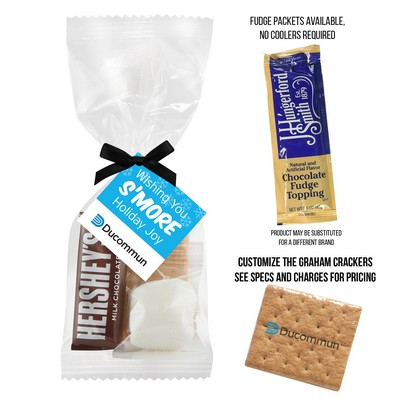 S'mores Kit Mug Stuffer with Fudge Packet