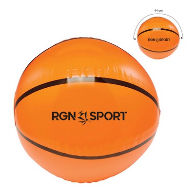 16" Inflatable Basketball Beach Ball