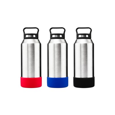 32 oz Growler Bottle w/Silicone Bowl