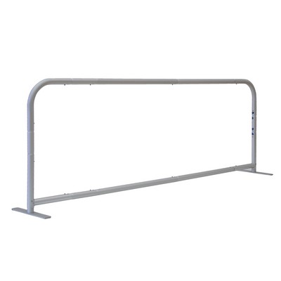 6'W x 2'H EuroFit Tabletop Straight Wall Hardware