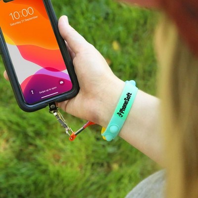 Silicone Pop-It Phone Wristlet & Key Holder