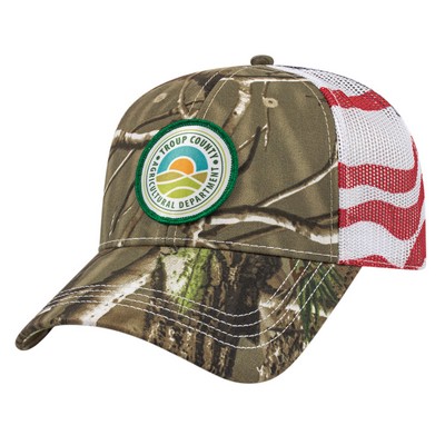 Flag Mesh Back Cap