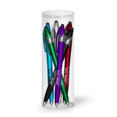 Liqui-Mark® iWriter® Twist Stylus & Pen Combo 6-Pack Tube Set