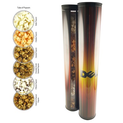 Six Piece Popcorn Gift Tube